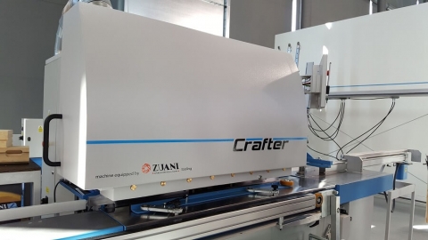 Soukup CRAFTER machining center at LIGNA 2017