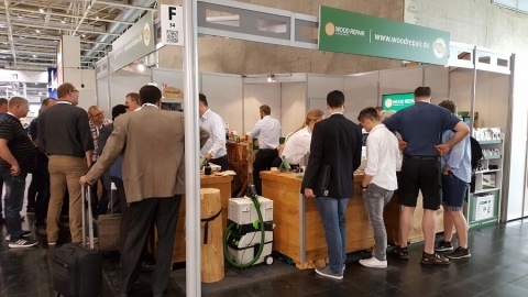 Wood Repair booth at LIGNA 2017